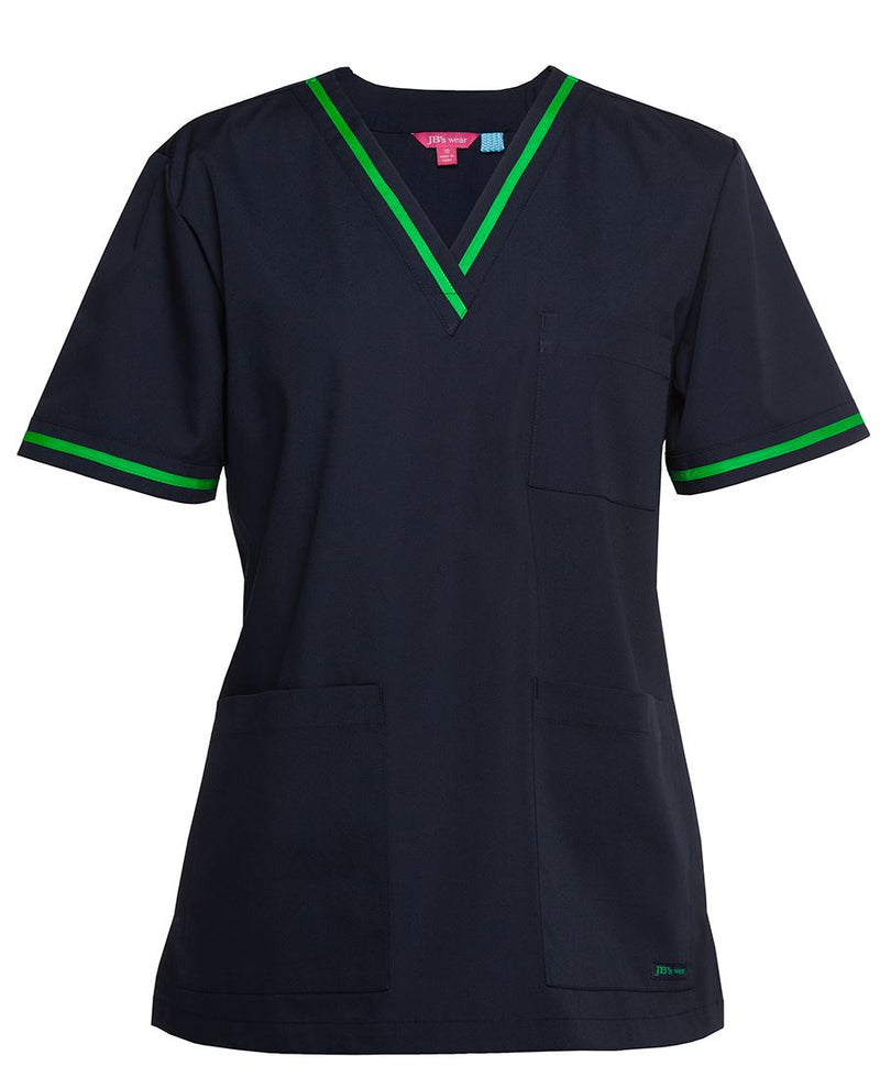 Load image into Gallery viewer, Wholesale 4SCT1 JB&#39;s Ladies Contrast Scrubs Printed or Blank

