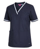 4SCT1 JB's Ladies Contrast Scrubs
