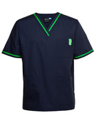 Wholesale 4SCT JB's Unisex Contrast Scrubs Top Printed or Blank
