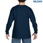 Wholesale 5400B Gildan Heavy Cotton Youth Long Sleeve T-Shirt Printed or Blank