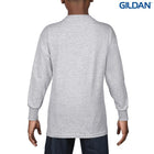 Wholesale 5400B Gildan Heavy Cotton Youth Long Sleeve T-Shirt Printed or Blank