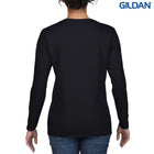 Wholesale 5400L Gildan Heavy Cotton Ladies Long Sleeve T-Shirt Printed or Blank