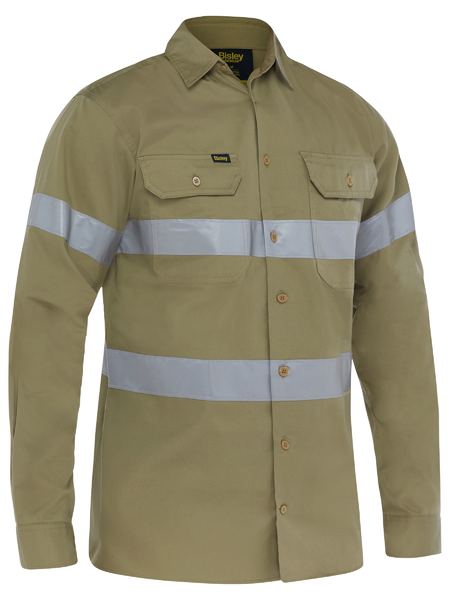 BS6883T Bisley Taped Cool Lightweight Drill Shirt