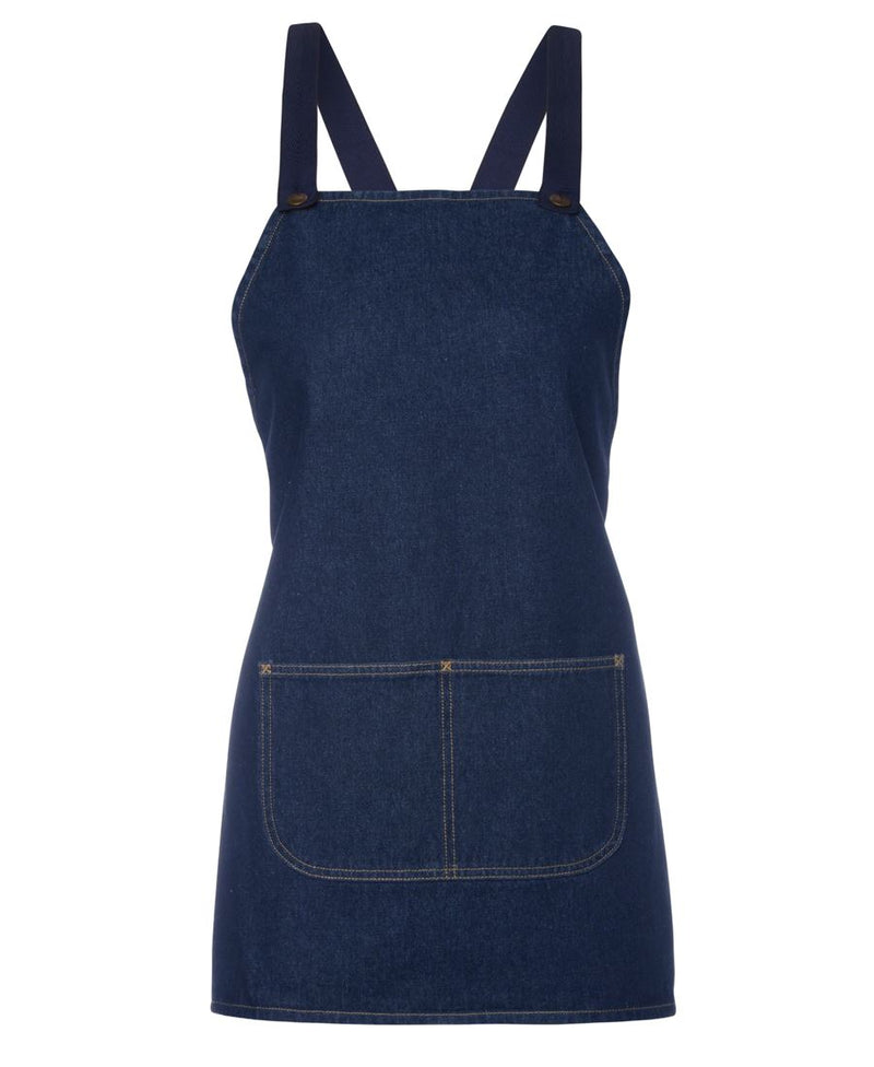 Load image into Gallery viewer, Wholesale 5ACBB JB&#39;s CROSS BACK BIB DENIM APRON (WITHOUT STRAP) Printed or Blank
