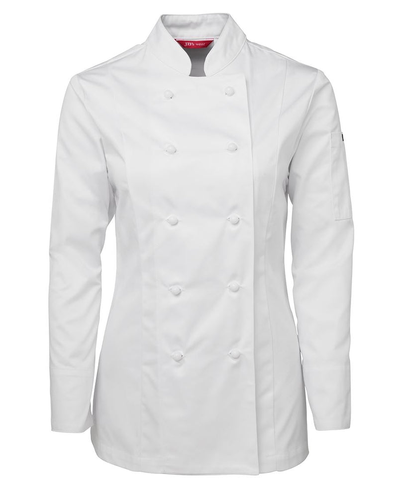 Load image into Gallery viewer, Wholesale 5CJ1 JB&#39;s Ladies L/S Chef&#39;s Jacket Printed or Blank
