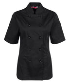 Wholesale 5CJ21 JB's LADIES S/S CHEF'S JACKET Printed or Blank