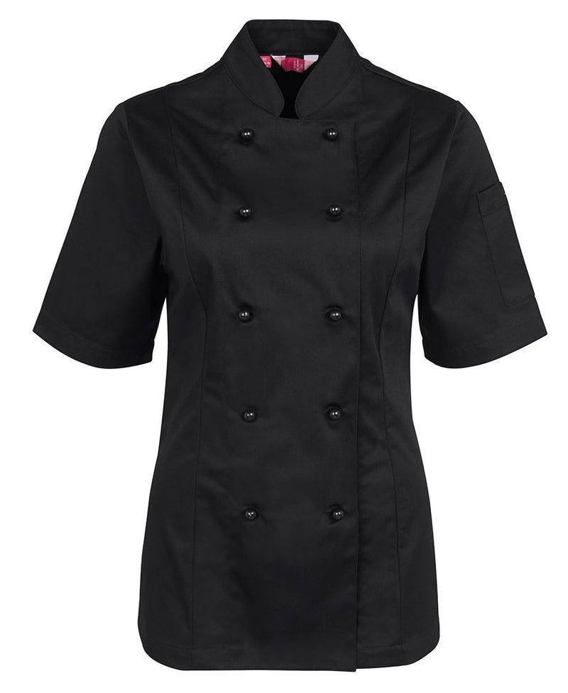 Load image into Gallery viewer, Wholesale 5CJ21 JB&#39;s LADIES S/S CHEF&#39;S JACKET Printed or Blank
