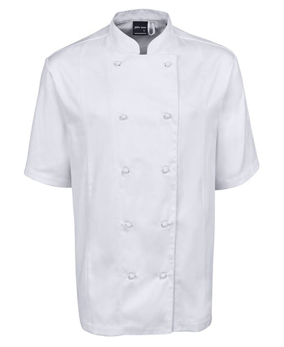 Wholesale 5CVS JB's S/S VENTED CHEF'S JACKET Printed or Blank