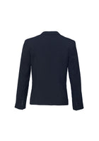 Wholesale 60113 BIZCORPORATES WOMENS SHORT JACKET WITH REVERSE LAPEL Printed or Blank