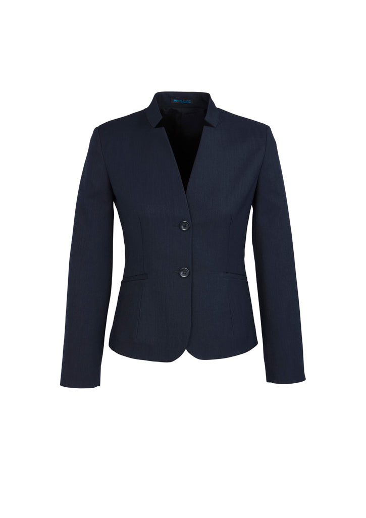 Load image into Gallery viewer, Wholesale 60113 BIZCORPORATES WOMENS SHORT JACKET WITH REVERSE LAPEL Printed or Blank
