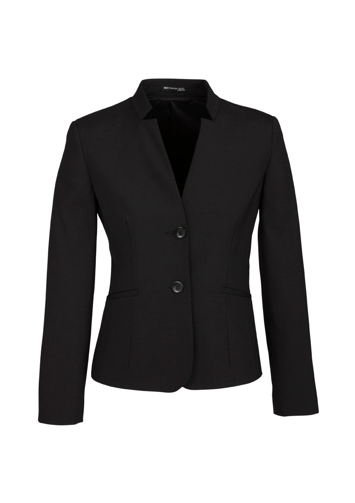 Load image into Gallery viewer, Wholesale 64013 BIZCORPORATES WOMENS SHORT JACKET WITH REVERSE LAPEL Printed or Blank
