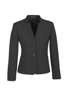 Wholesale 64013 BIZCORPORATES WOMENS SHORT JACKET WITH REVERSE LAPEL Printed or Blank