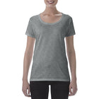 Wholesale Gildan 64550L Womens Deep Scoop T-Shirt Printed or Blank