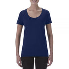 Wholesale Gildan 64550L Womens Deep Scoop T-Shirt Printed or Blank