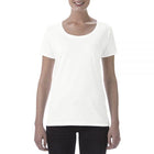 Wholesale Gildan 64550L Womens Deep Scoop T-Shirt Printed or Blank