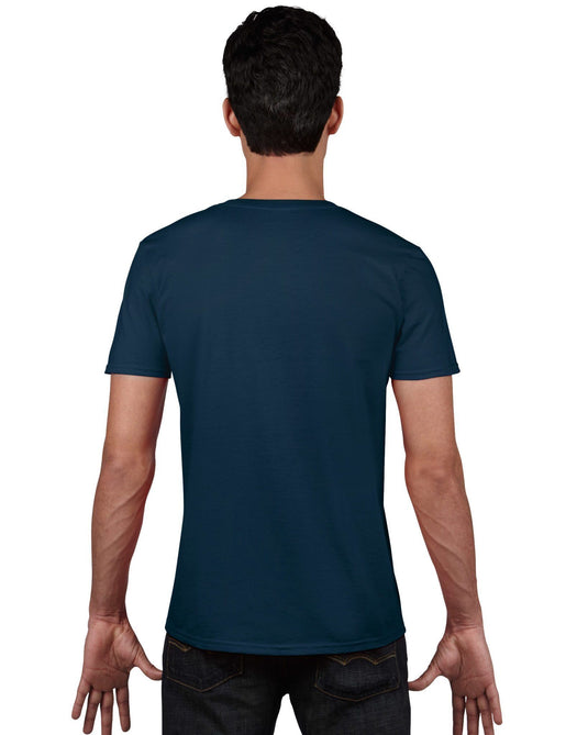 Wholesale Gildan 64V00 Mens V-Neck T-Shirt Printed or Blank