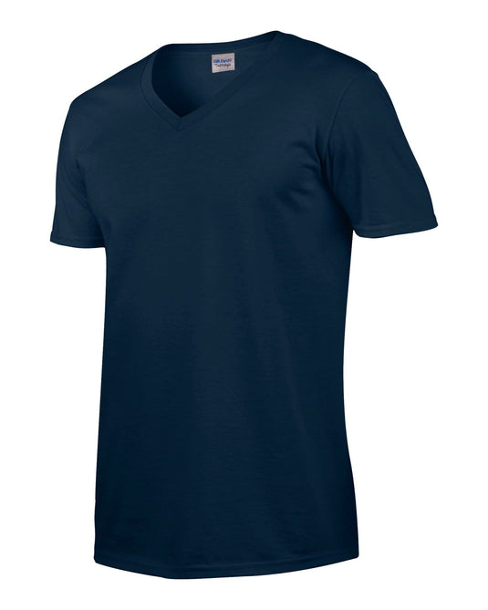 Wholesale Gildan 64V00 Mens V-Neck T-Shirt Printed or Blank
