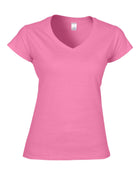 Wholesale Gildan 64V00L Womens V-neck T-shirt Printed or Blank