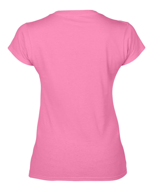 Wholesale Gildan 64V00L Womens V-neck T-shirt Printed or Blank