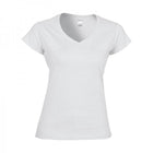 Wholesale Gildan 64V00L Womens V-neck T-shirt Printed or Blank