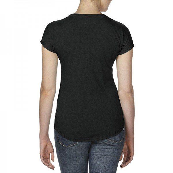 Load image into Gallery viewer, Wholesale 6750VL Anvil Women’s Tri-Blend V-Neck Tee Printed or Blank
