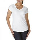 Wholesale 6750VL Anvil Women’s Tri-Blend V-Neck Tee Printed or Blank