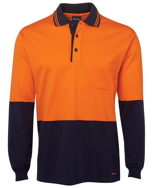 Wholesale 6CPHL JB's HV L/S COTTON POLO Printed or Blank