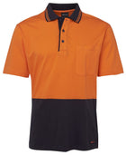 Wholesale 6CPHV JB's HV S/S COTTON POLO Printed or Blank