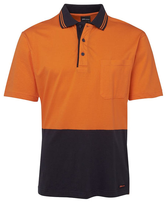 Wholesale 6CPHV JB's HV S/S COTTON POLO Printed or Blank