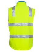 Wholesale 6D4LK JB's HV 4602.1 (D+N) SOFTSHELL VEST Printed or Blank