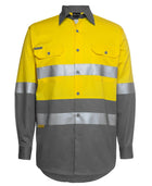 Wholesale 6DNWL JB's HV L/S (D+N) 150G WORK SHIRT Printed or Blank