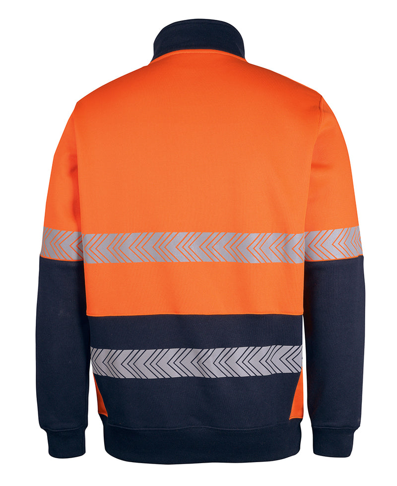 Load image into Gallery viewer, Wholesale 6DPS JB&#39;s HV 330G 1/2 ZIP SEGMENTED TAPE FLEECE Printed or Blank
