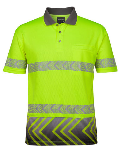 Wholesale 6HAS JB's S/S Arrow Sub Polo With Segmented Tape Printed or Blank