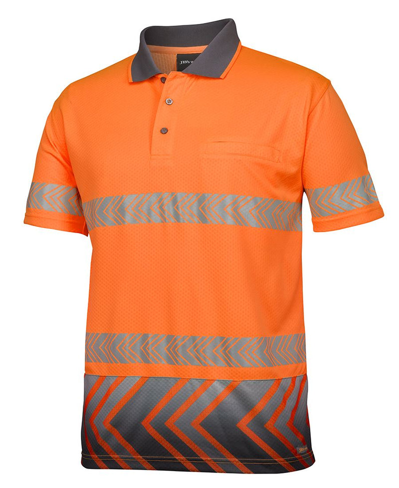 Load image into Gallery viewer, Wholesale 6HAS JB&#39;s S/S Arrow Sub Polo With Segmented Tape Printed or Blank
