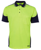 Wholesale 6HCP4 JB's HV 4602.1 S/S CONTRAST PIPING POLO Printed or Blank