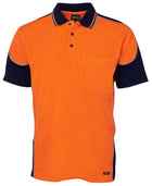 Wholesale 6HCP4 JB's HV 4602.1 S/S CONTRAST PIPING POLO Printed or Blank