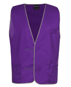 Wholesale 6HFV JB's COLOURED TRICOT VEST Printed or Blank