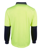 Wholesale 6HJNL JB's HV 4602.1 L/S JACQUARD POLO Printed or Blank