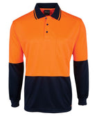 Wholesale 6HJNL JB's HV 4602.1 L/S JACQUARD POLO Printed or Blank