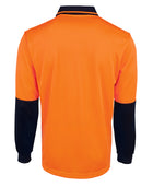 Wholesale 6HJNL JB's HV 4602.1 L/S JACQUARD POLO Printed or Blank