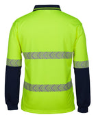 Wholesale 6HLST JB's HV L/S SEGMENTED TAPE POLO Printed or Blank