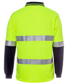 Wholesale 6HMCB JB's HV L/S (D+N) Cotton Back Polo Printed or Blank