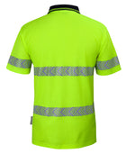 Wholesale 6HMSS JB's HV S/S D+N C/BACK SEGMENTED TAPE POLO Printed or Blank