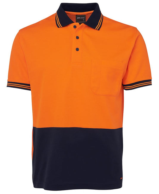 Wholesale 6HPS JB's HV S/S COTTON BACK POLO Printed or Blank