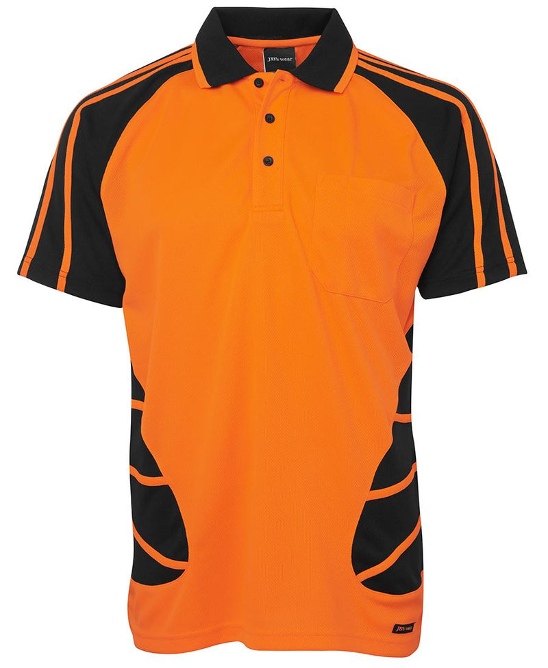 Load image into Gallery viewer, Wholesale 6HSP JB&#39;s HV S/S Spider Polo Printed or Blank

