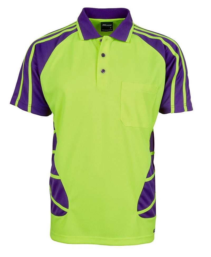 Load image into Gallery viewer, Wholesale 6HSP JB&#39;s HV S/S Spider Polo Printed or Blank
