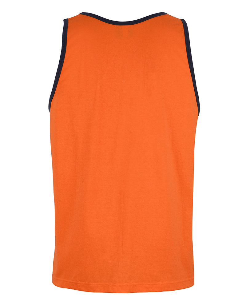 Load image into Gallery viewer, Wholesale 6HTCS JB&#39;s Hi Vis Cotton Singlet Printed or Blank
