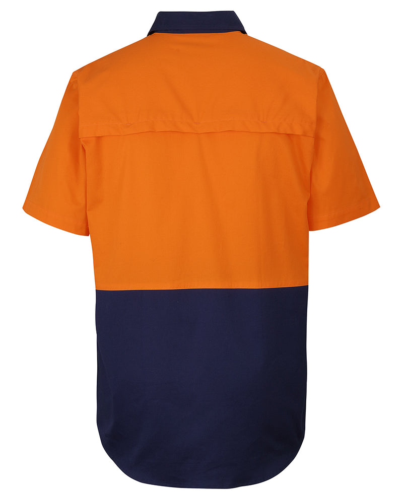 Load image into Gallery viewer, Wholesale 6HVCW JB&#39;s HV Close Front S/S 150G Work Shirt Printed or Blank
