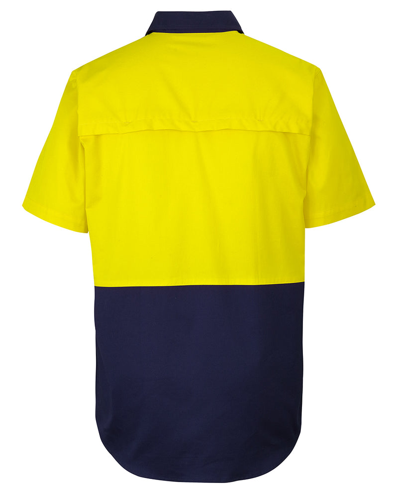 Load image into Gallery viewer, Wholesale 6HVCW JB&#39;s HV Close Front S/S 150G Work Shirt Printed or Blank
