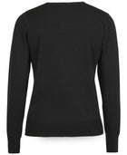 Wholesale 6L1CN JB's Ladies Corporate Crew Neck Cardigan Printed or Blank